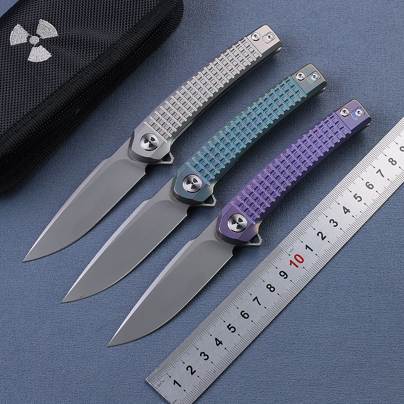 Hunting Camp Outdoor Kitchen - LEMIFSHE JR9613 Real M390 Blade Titanium