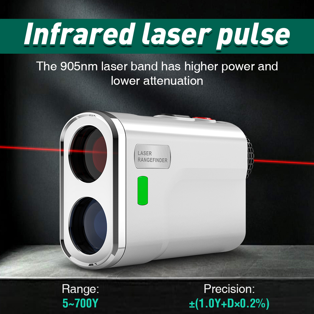Rangefinder Laser Hunting - （USA Stock）Golf Rangefinder 700Y with Slope