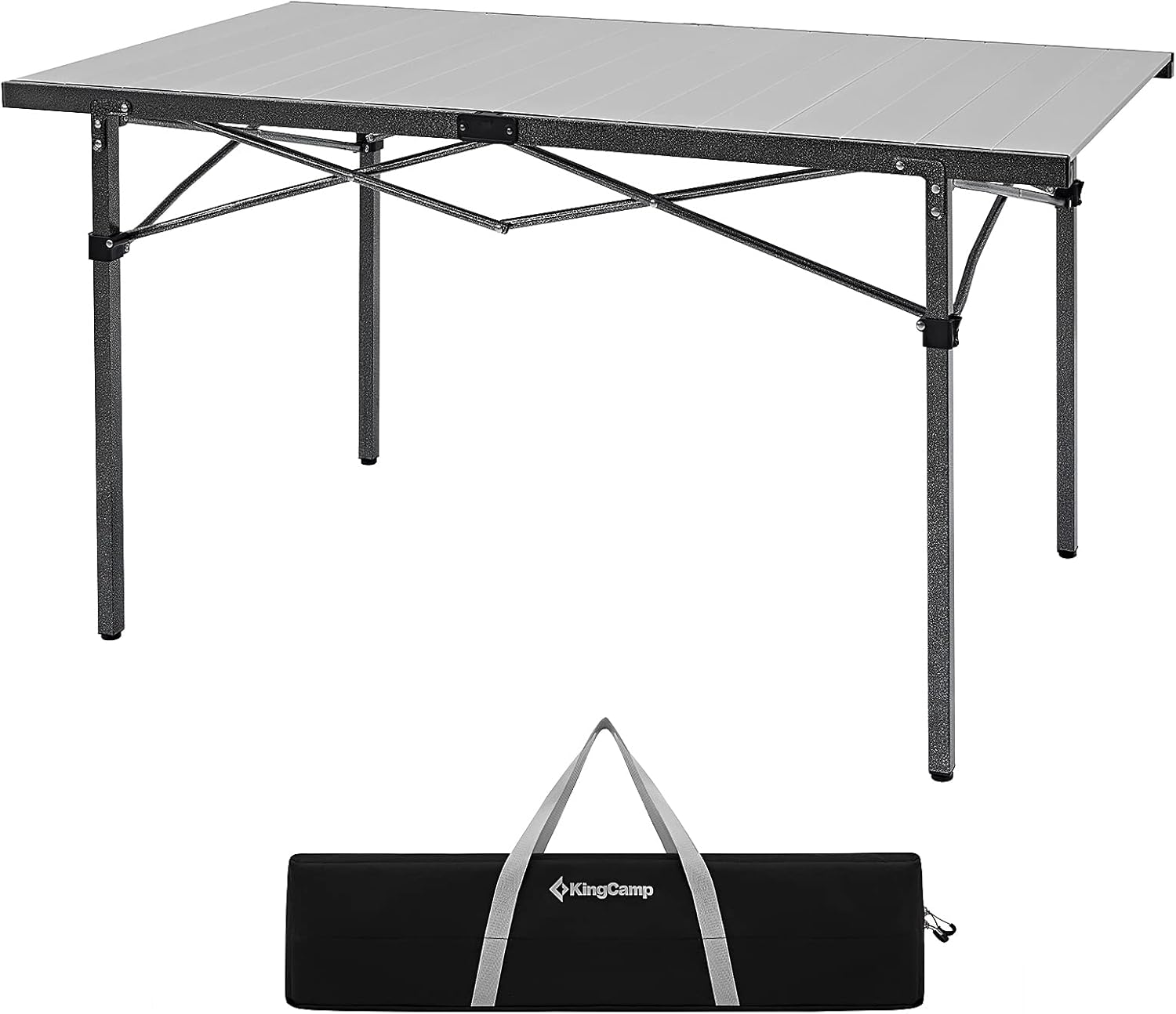 Outdoor Hunting Table - Aluminum Camping Table Foldable 53.5