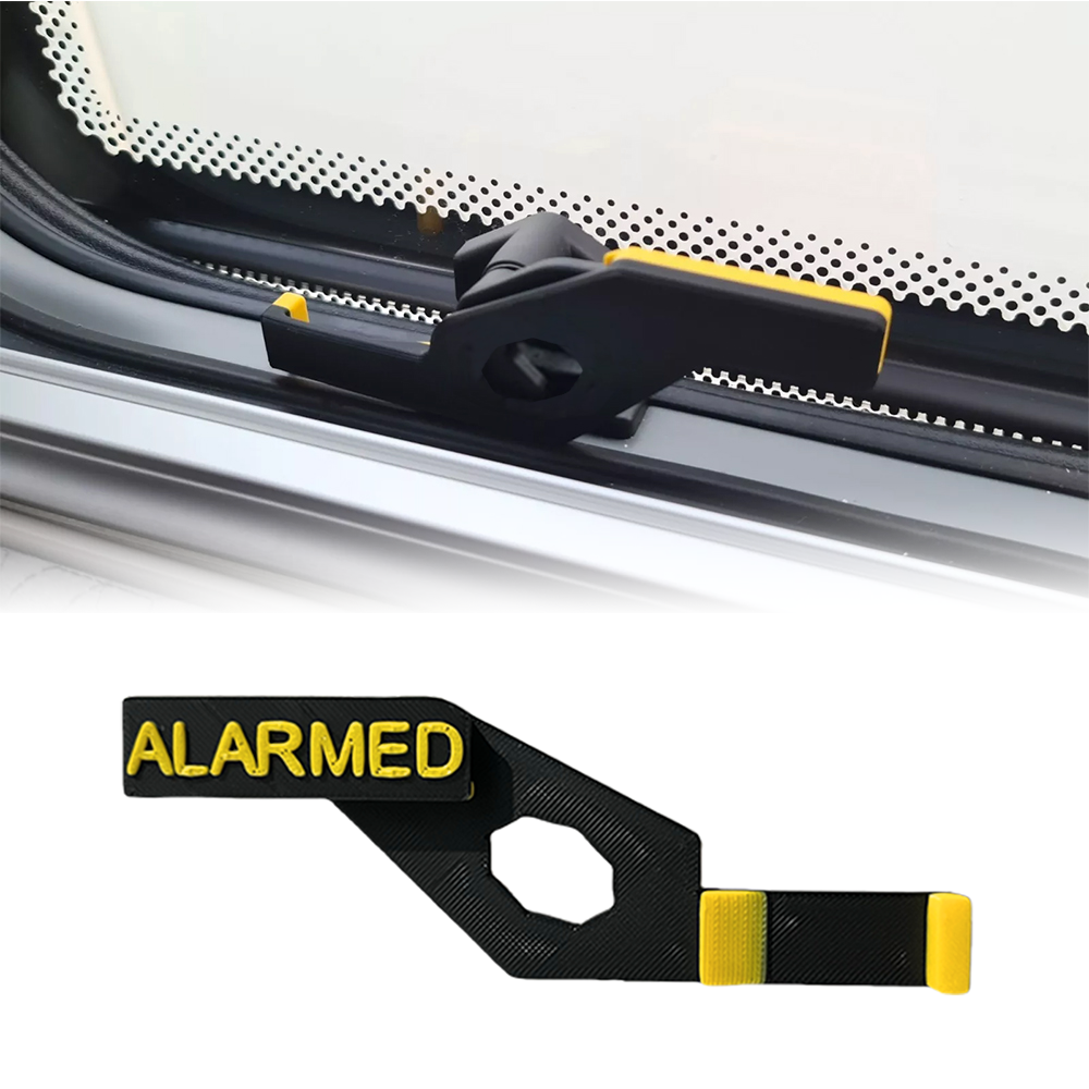 G&T Hunting & Outdoor Gun Shop Skegness - 1pc RV Window Security Locks Warning