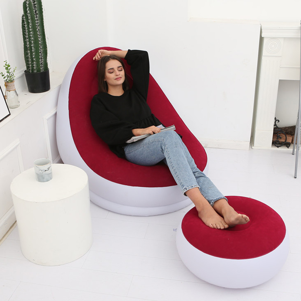 Outdoor Hunting Chair - Inflatable Folding Ottoman Air Chair Sofa