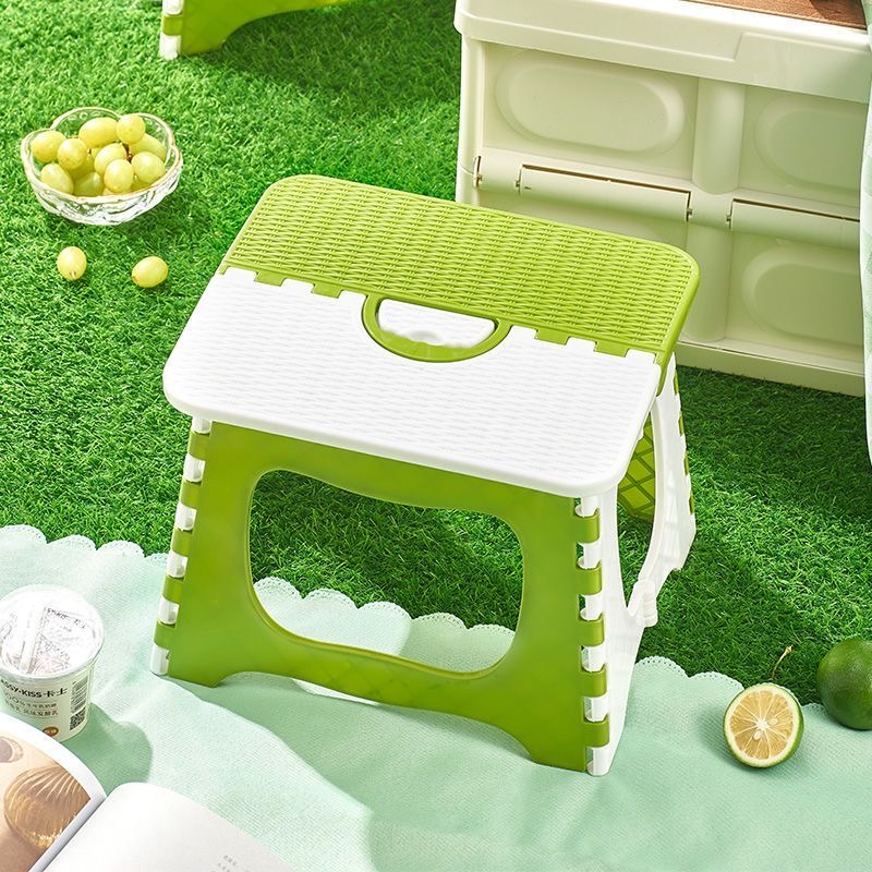 Outdoor Hunting Chair - Portable Thick Plastic Folding Stool Outdoor