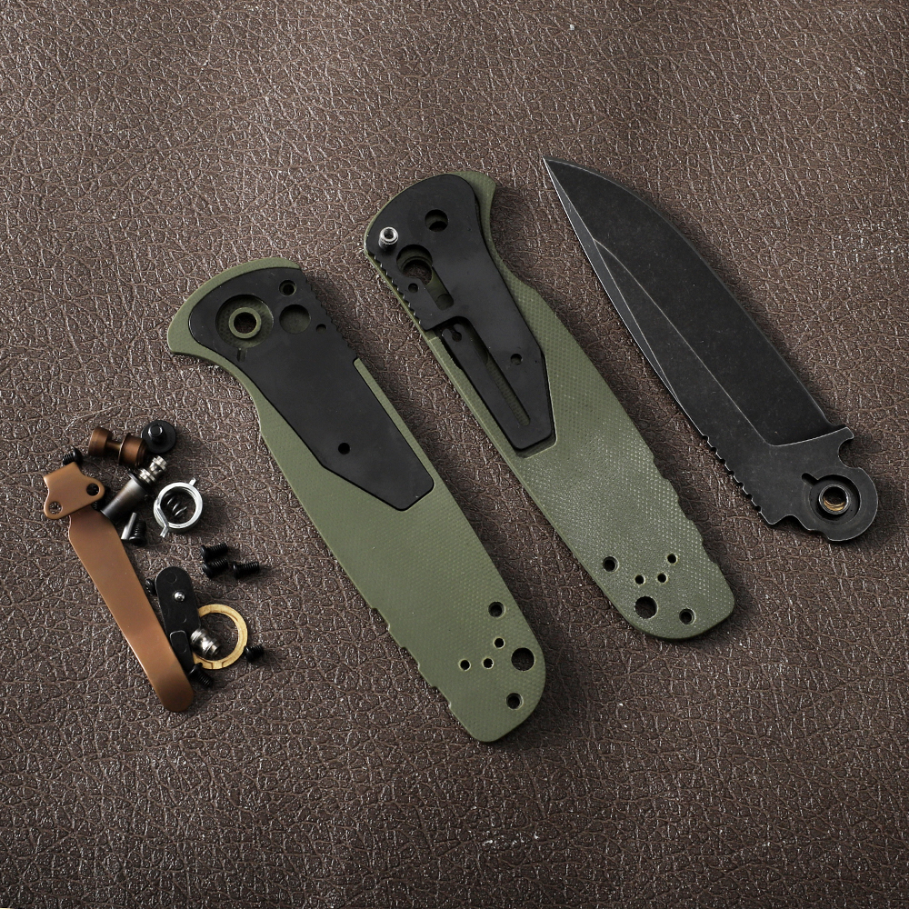 Hunting Camp Outdoor Kitchen - G10 handle folding knife, suitable for