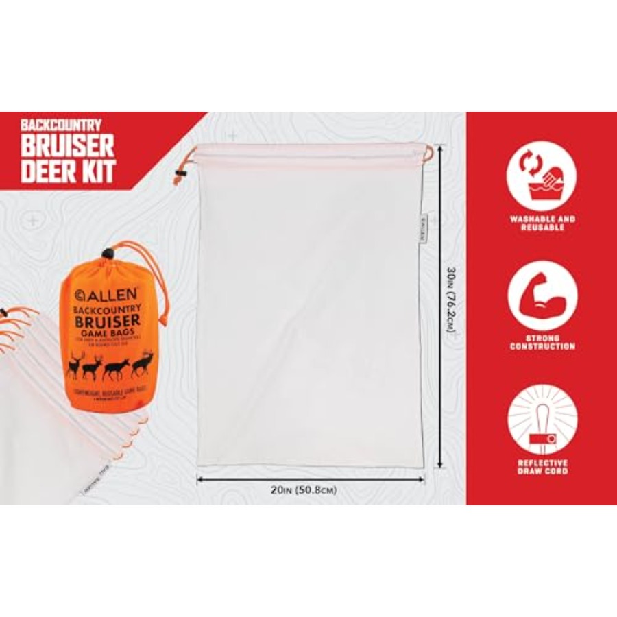 Backcountry Quarter Bag - Reus - Game Bag Meat Hunting review and price