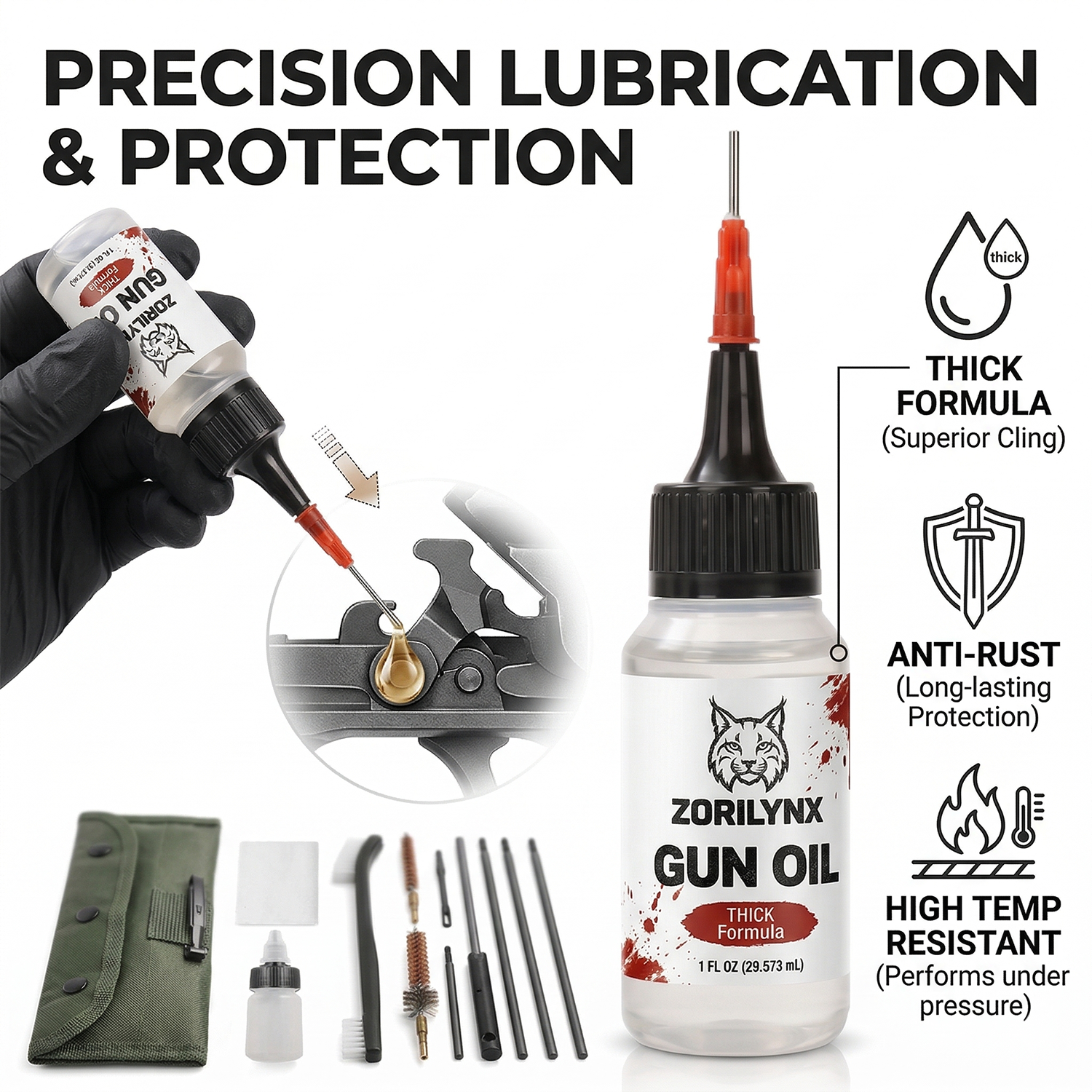 Tactical Gun Cleaning Kit 1oz  - Gun Cleaning Rod review and price