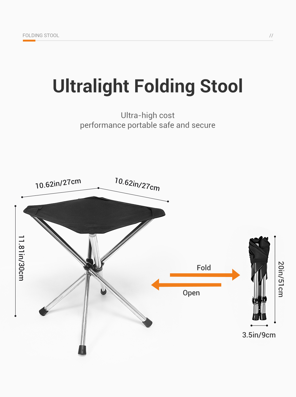 WESTTUNE Portable Folding Stoo - Outdoor Hunting Chair review and price