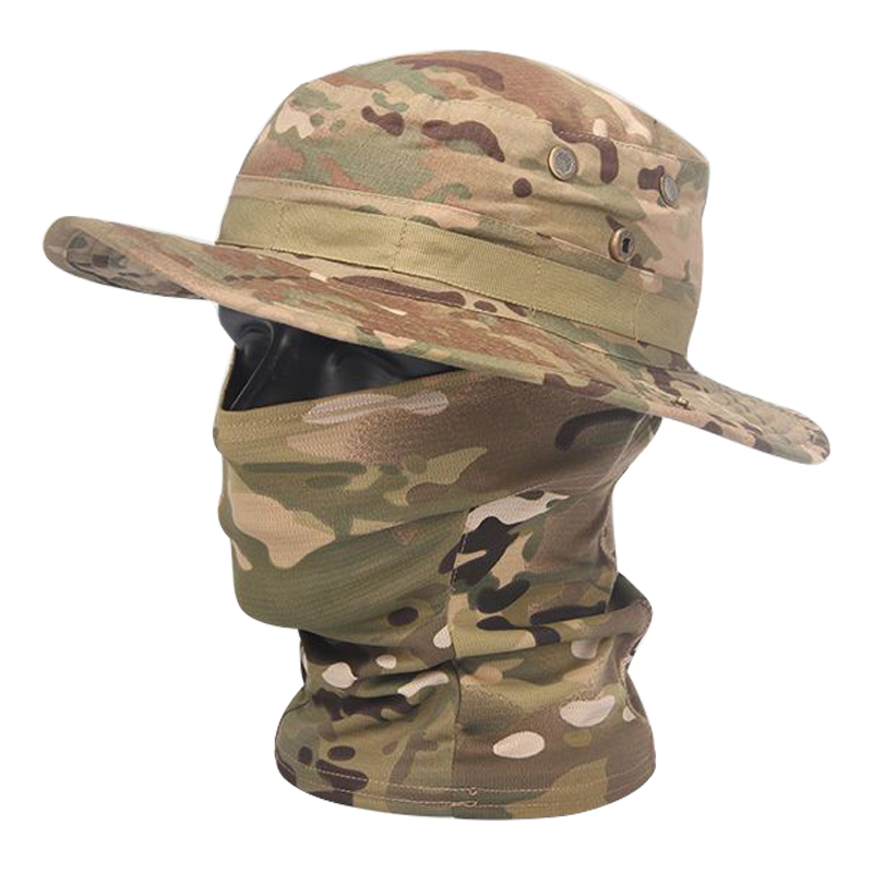 Camouflage Boonie Cap Balaclav - Mens Outdoor Hunting Hats review and price