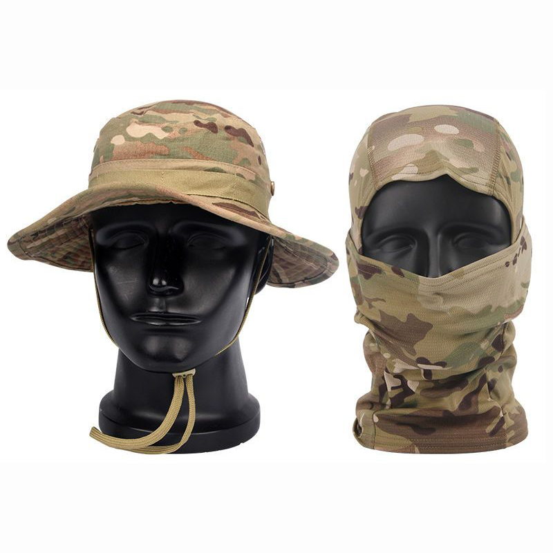 Camouflage Boonie Cap Balaclav - Mens Outdoor Hunting Hats review and price