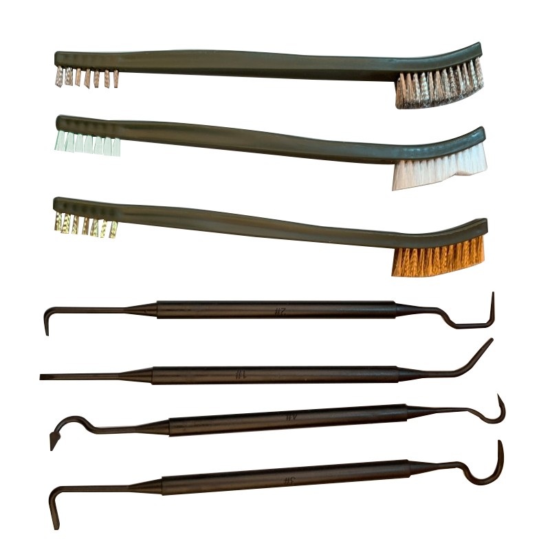 3/4/7 Pcs 1 Set Wire Brush Bor - Gun Cleaning Rod review and price