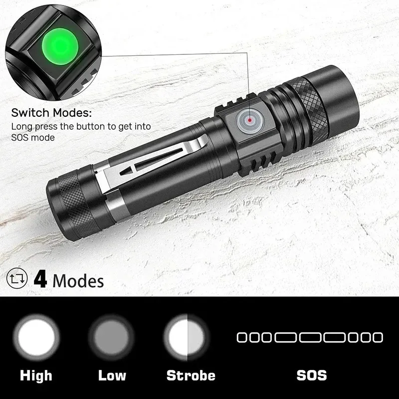 Rechargeable T6 Handheld Flash - Hunting Outdoor review and price