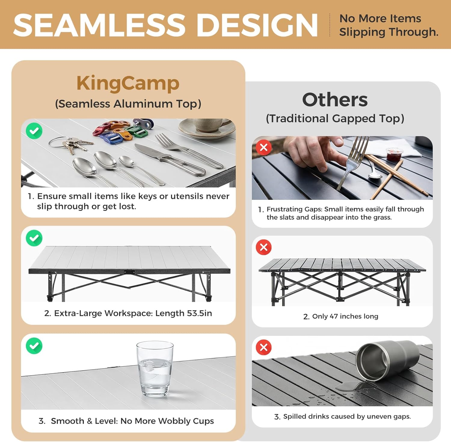 Aluminum Camping Table Foldabl - Outdoor Hunting Table review and price