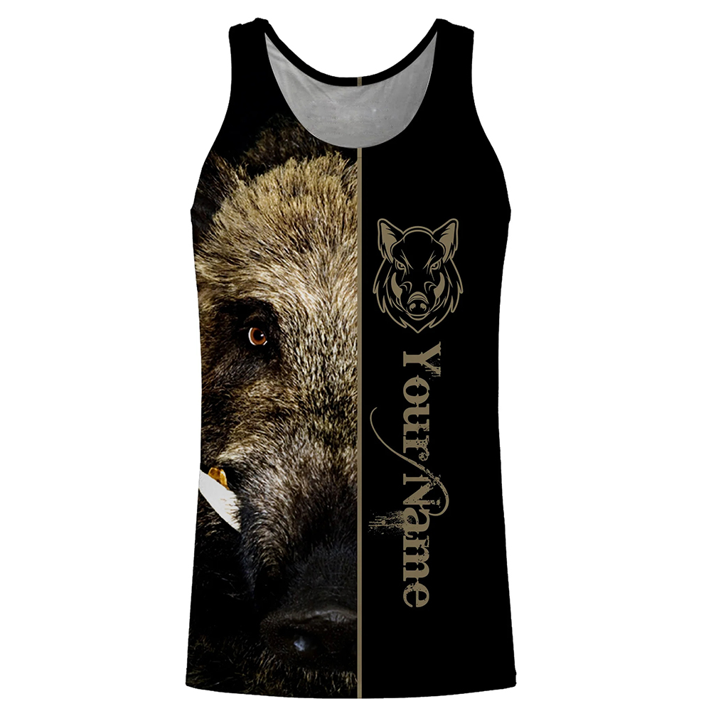Custom Name Boar Hunter Tank T - Wildman Hunting & Outdoor Polokwane review and price