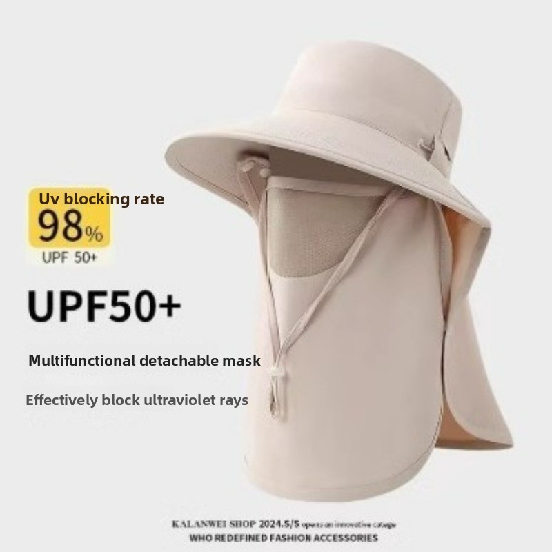 Summer Sun Hats with Face Mask - Mens Outdoor Hunting Hats review and price
