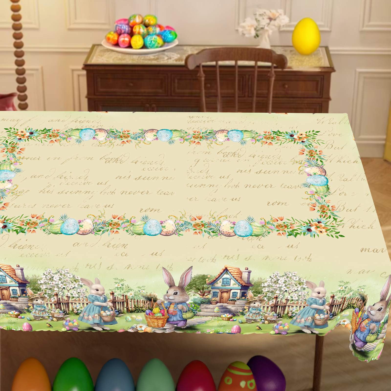 1 Piece, Easter-Themed Polyest - Outdoor Hunting Table review and price