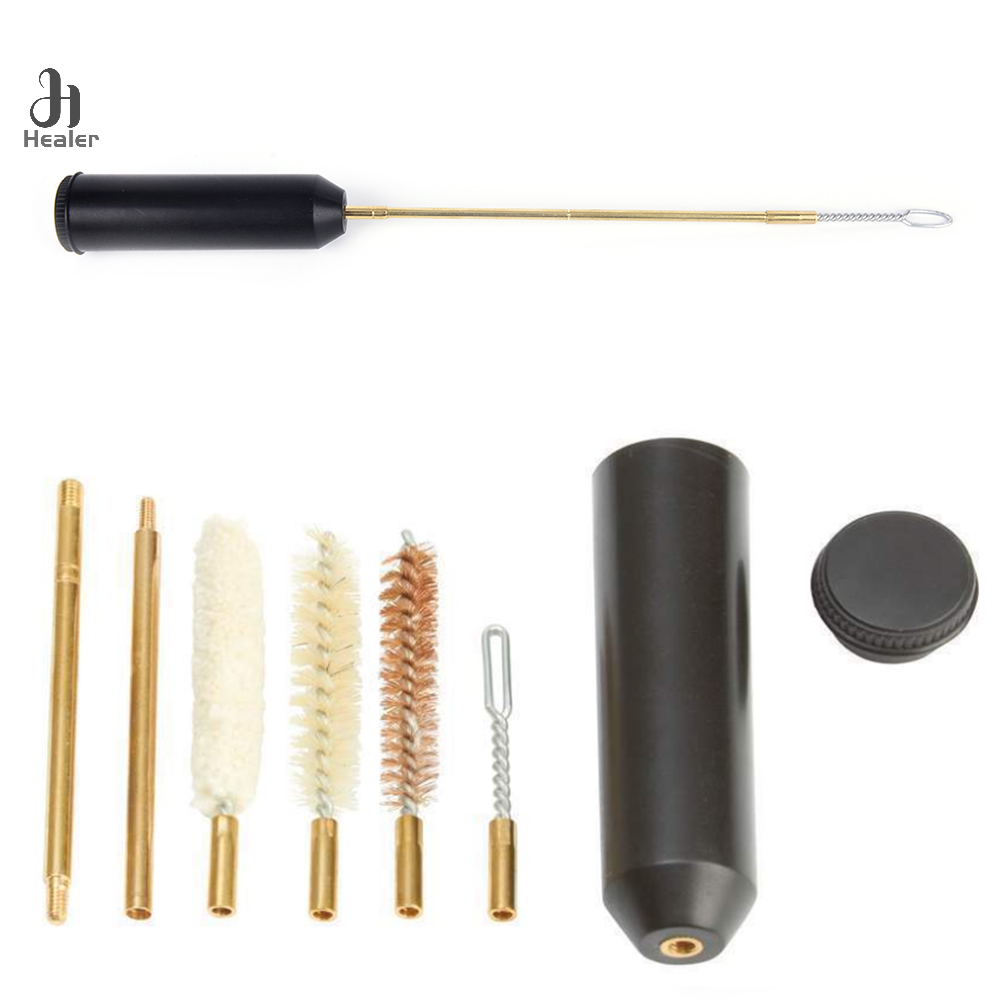 7pcs/set 22/45/357/9 Mm Pocket - Gun Cleaning Rod review and price