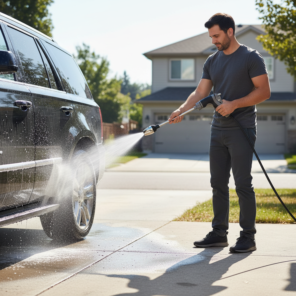 High Pressure Car Wash Water G - Gun Cleaning Rod review and price