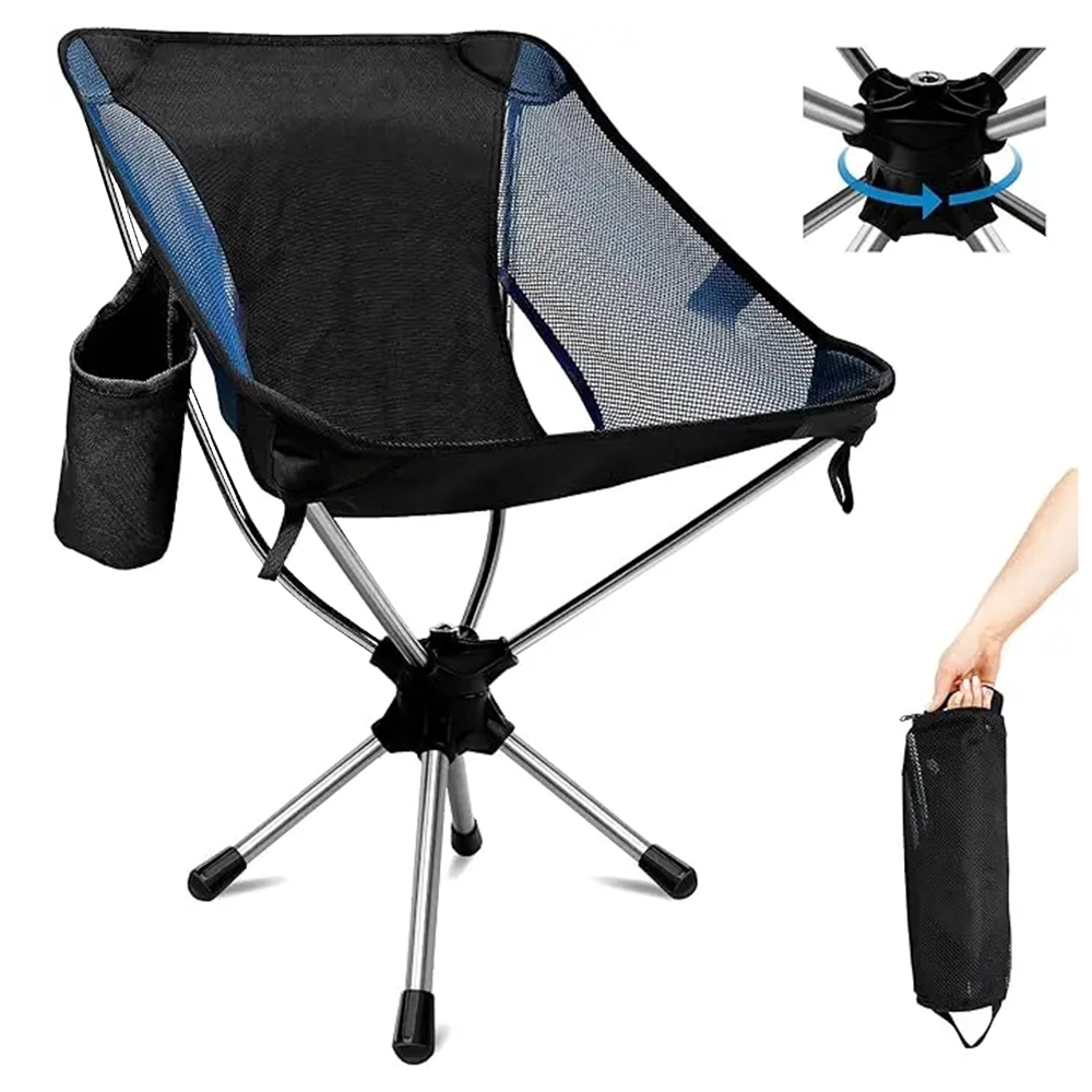 Folding Camping Chair 360° Rot - Outdoor Hunting Chair review and price