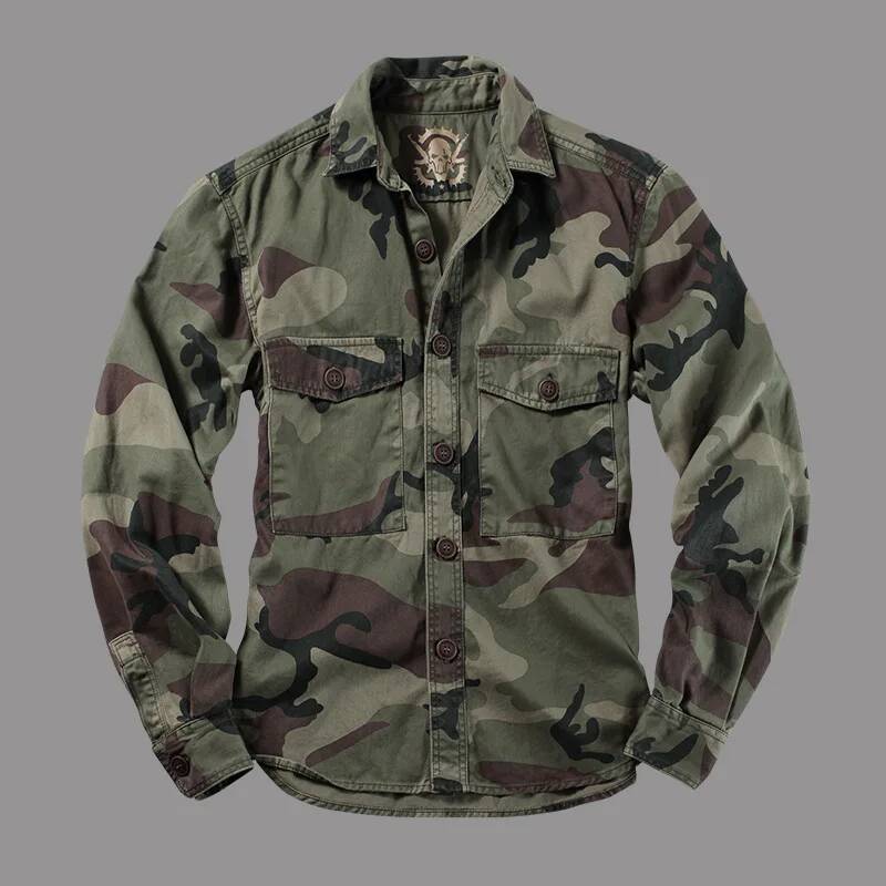 Men Outdoor Camouflage Militar - Hunting Outdoor Shirts review and price