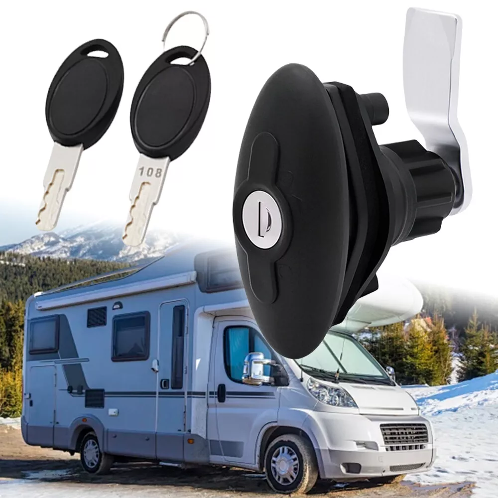 Caravan T-Handle Lock With 2 K - G&T Hunting & Outdoor Gun Shop Skegness review and price