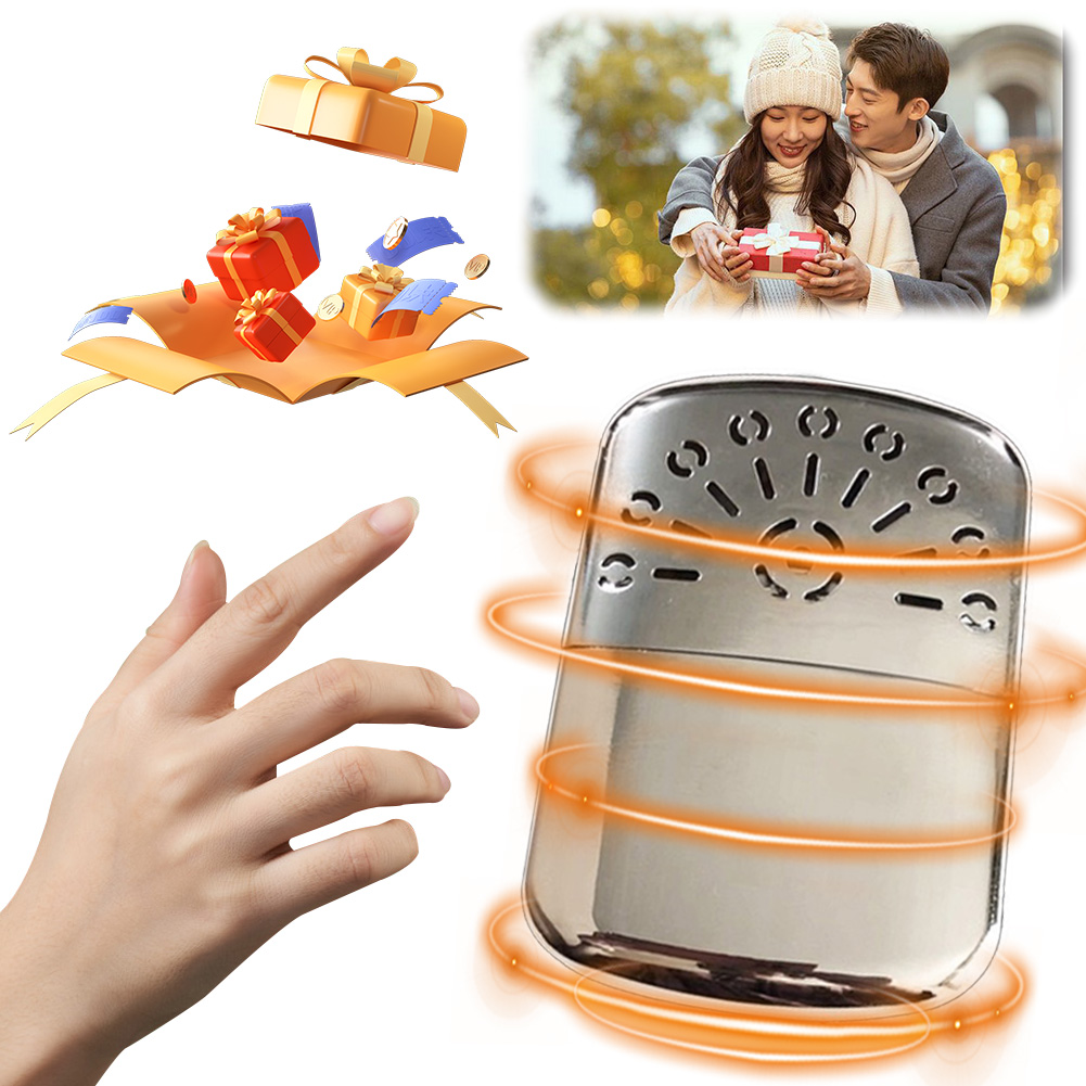 Zinc Alloy Pocket Hand Warmer  - Outdoor Hunting Heater review and price