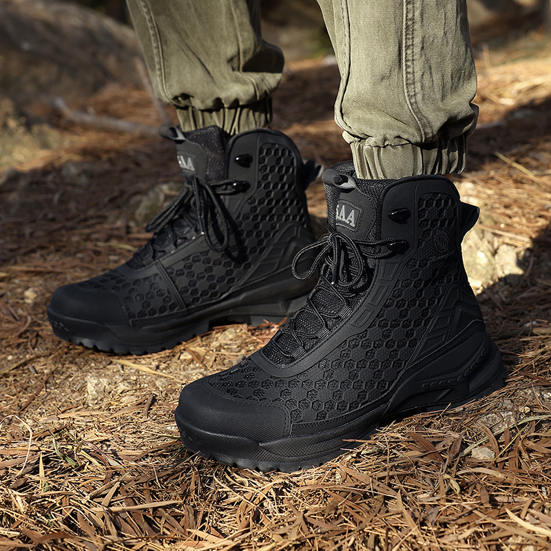 Men Hiking Shoes Waterproof Ta - Outdoor Hunting Fabric review and price