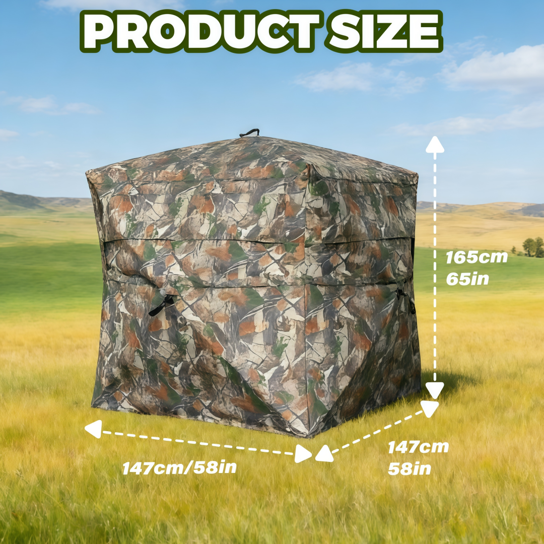Camouflage Pop-Up Hunting Blin - Hunting Outdoor review and price