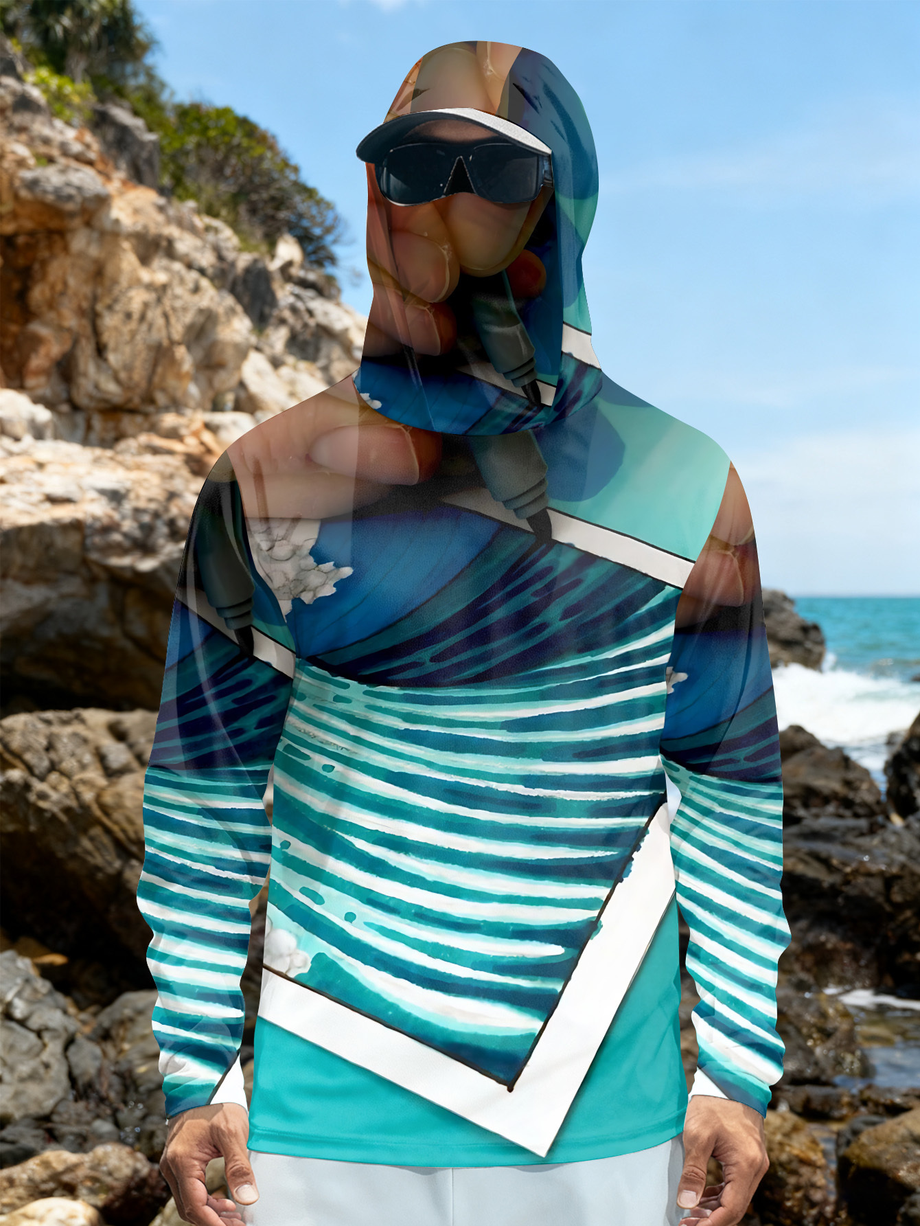 Fishing hooded sweatshirt men' - Hunting Outdoor review and price