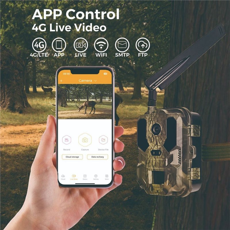 AS95-Outdoor 4G 120MP 4K Live  - Hunting And Outdoor Shows review and price