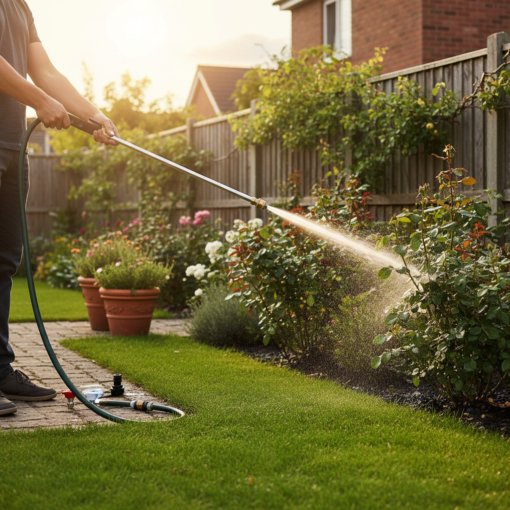 High-Pressure Water-Gun with 2 - Gun Cleaning Rod review and price