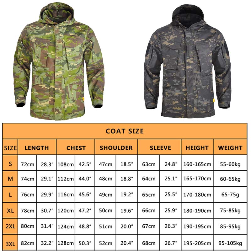 Men Outdoor Tactic Jacket+G3 P - Wildman Hunting & Outdoor Polokwane review and price