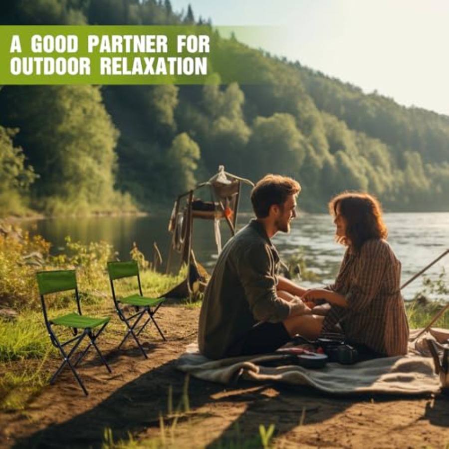2 Pcs Summer Folding Fishing C - Outdoor Hunting Chair review and price