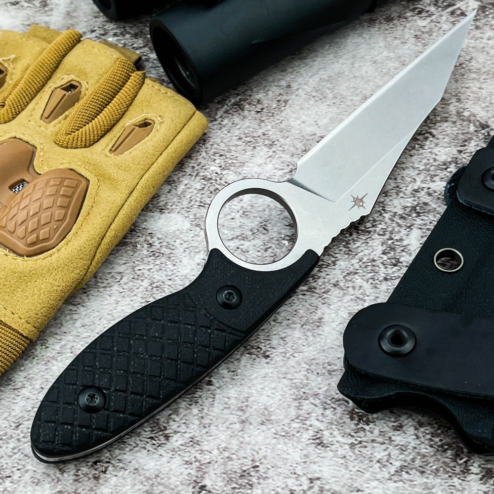 Sharp straight Fixed knife 8Cr - Hunting Camp Outdoor Kitchen review and price