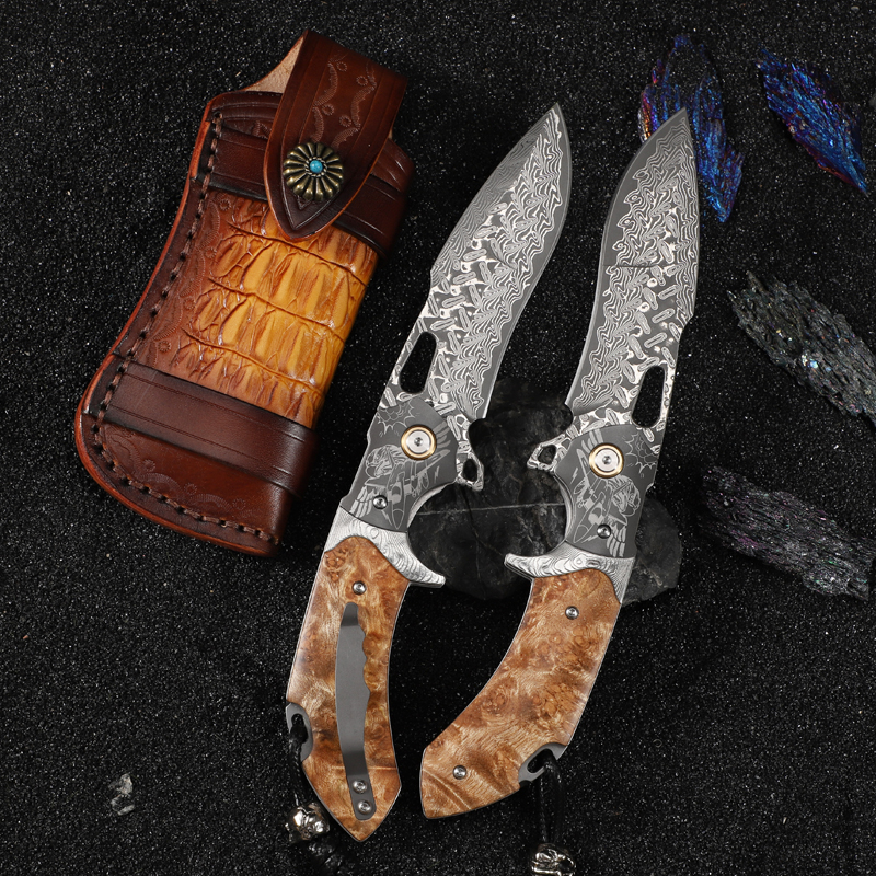 VNLA Handmade Damascus Steel F - Hunting Camp Outdoor Kitchen review and price