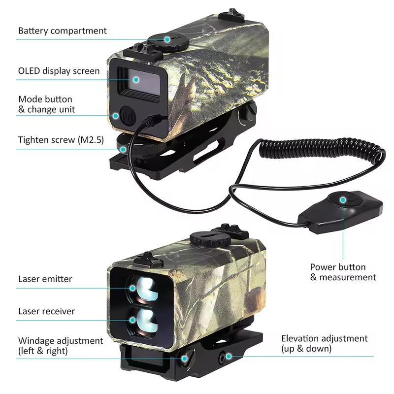 Mini Laser Automatic Range Fin - Rangefinder Laser Hunting review and price
