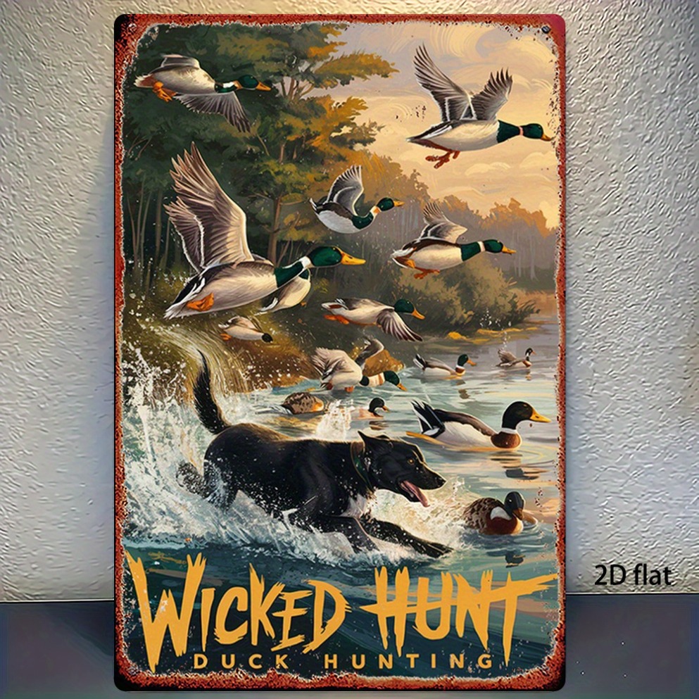 2D Flat Vintage Hunting Duck M - Wildman Hunting & Outdoor Polokwane review and price