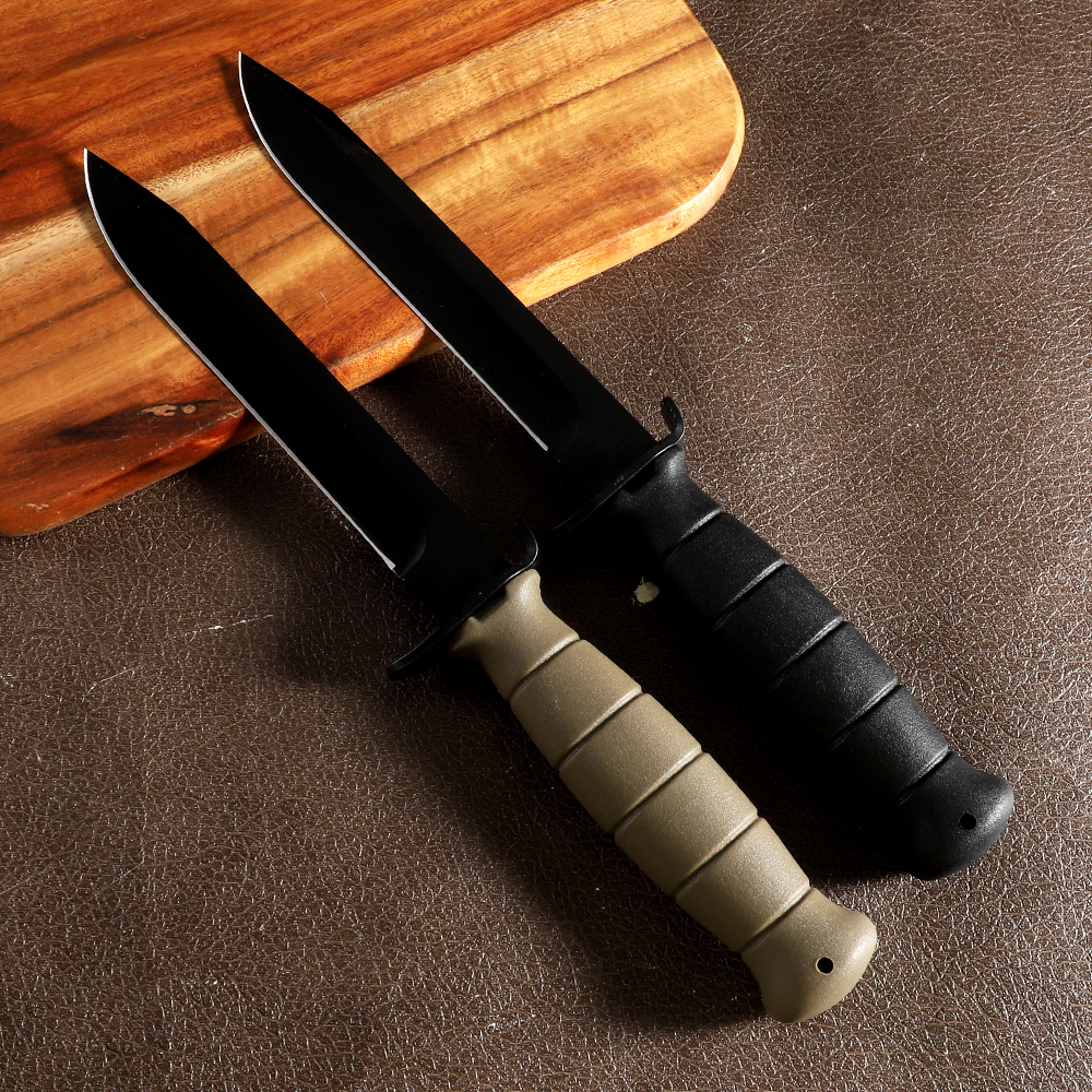 Fixed knife 440C steel knife o - Hunting Camp Outdoor Kitchen review and price