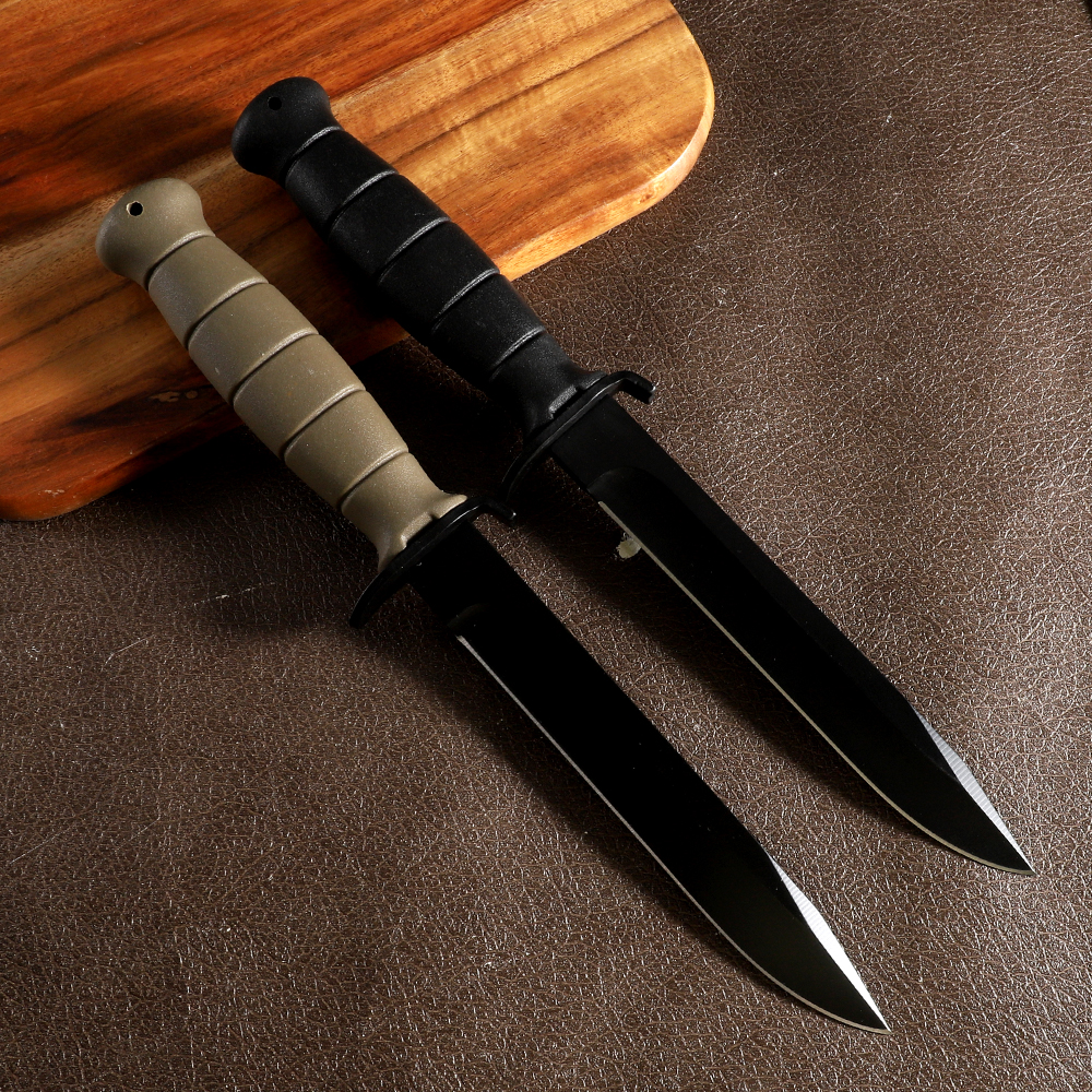 Fixed knife 440C steel knife o - Hunting Camp Outdoor Kitchen review and price