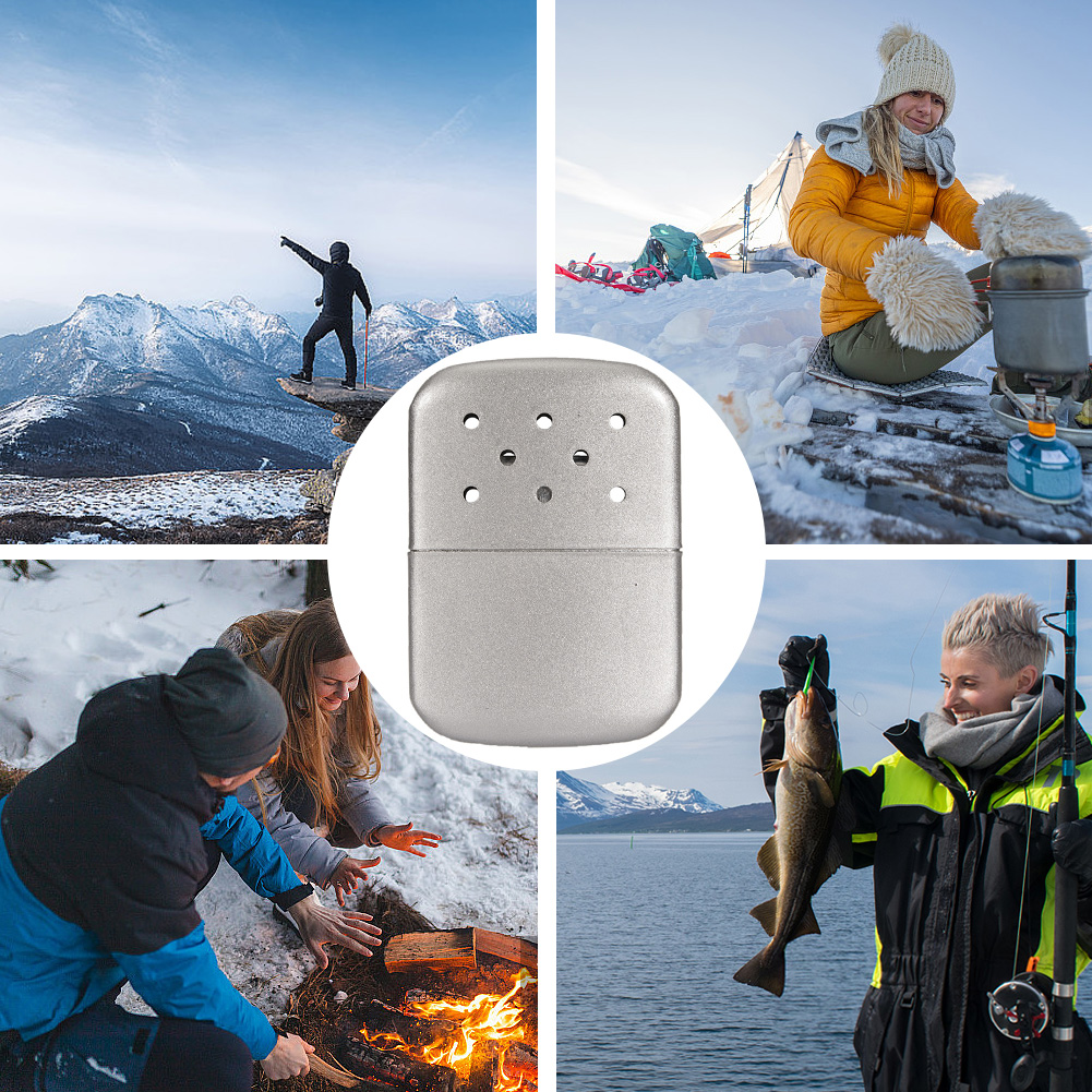 Zinc Alloy Hand Warmer Reusabl - Outdoor Hunting Heater review and price