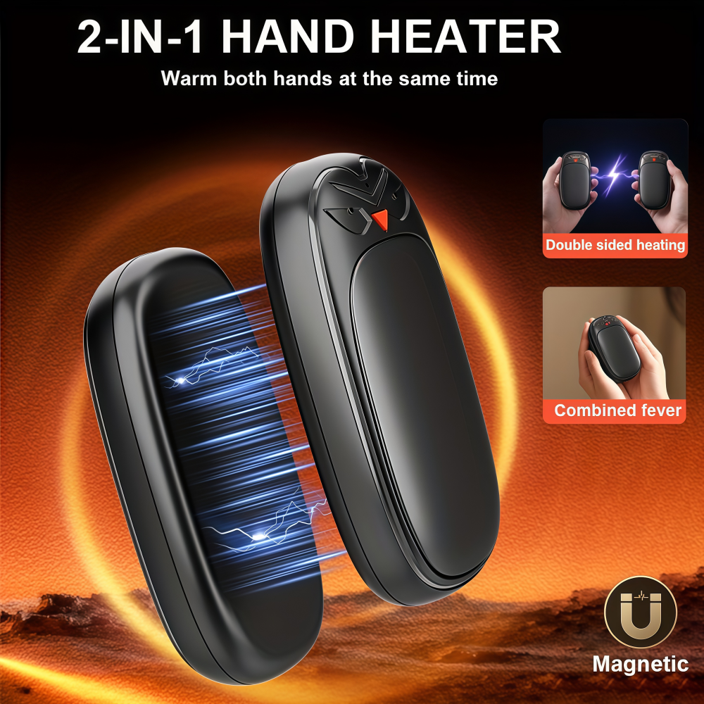 Hand Warmers 2000mAh*2 Recharg - Outdoor Hunting Heater review and price