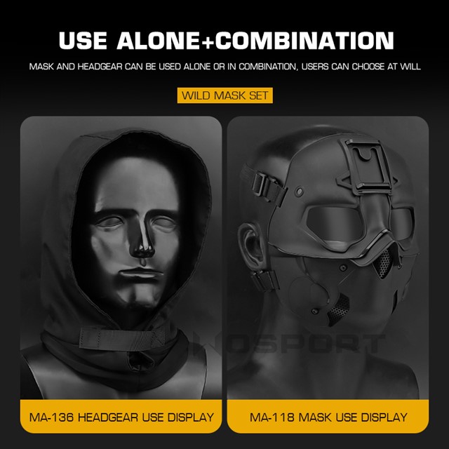 Wild Mask Set Tactical Equipme - Wildman Hunting & Outdoor Polokwane review and price